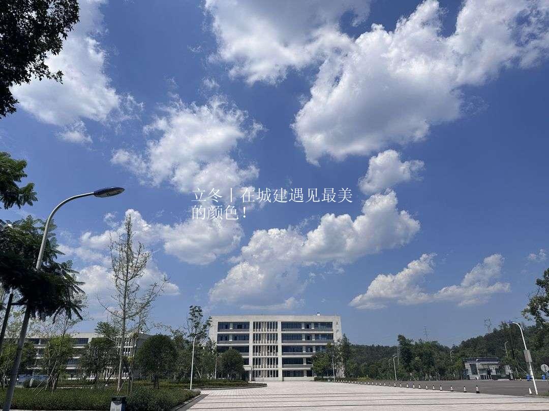立冬丨在城建遇见最美的颜色！