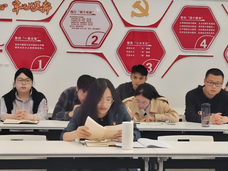 人文艺术学院党总支开展师德师风警示教育主题党日活动